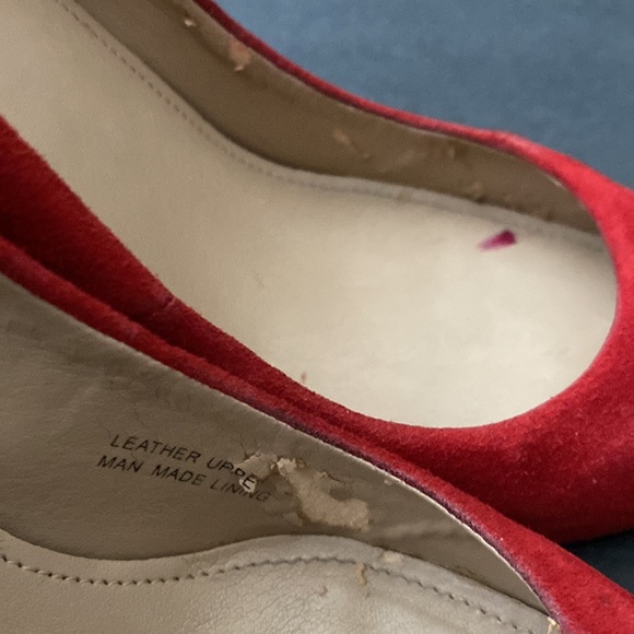 Electric Red Orange Via Spiga Pumps- Size 7 - Picture 8 of 8